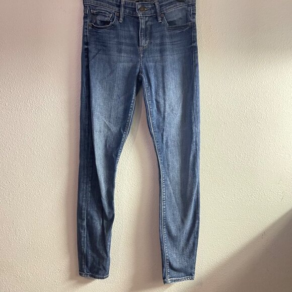 Lucky‎ Brand Ava Skinny Size 0 Blue Skinny Jeans - Picture 2 of 5